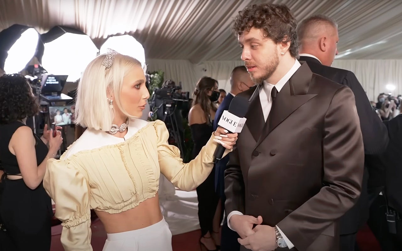 Jack Harlow Hilariously Reacts to Viral Emma Chamberlain Met Gala Moment