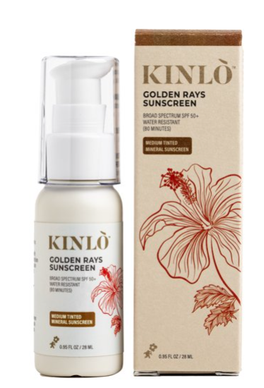 KINLO Golden Rays Tinted Sunscreen SPF 50