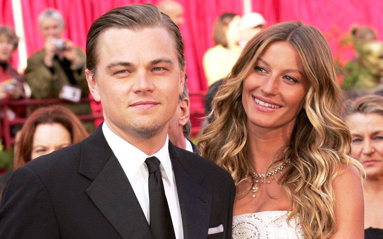 Gisele Bündchen with Leonardo DiCaprio