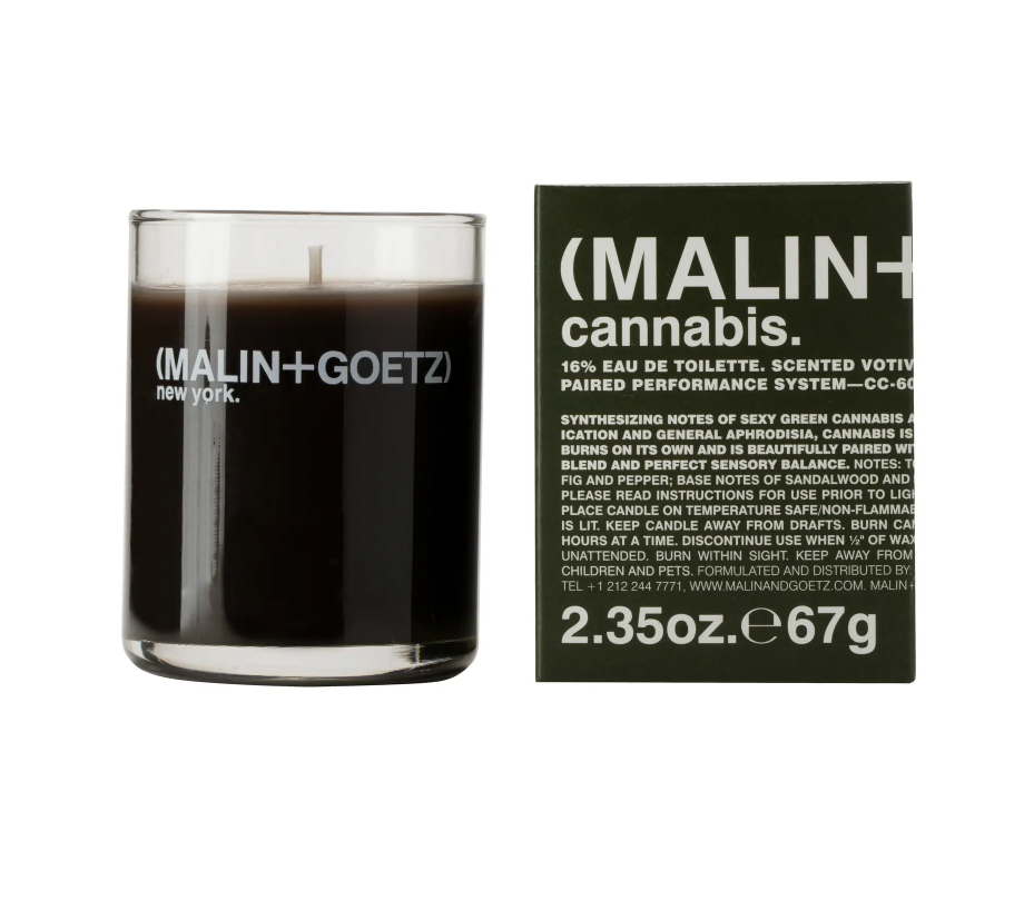Malin + Goetz Cannabis Scented Votive Candle