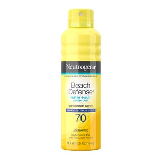 Neutrogena Beach Defense Spray Sunscreen with Broad Spectrum SPF 70