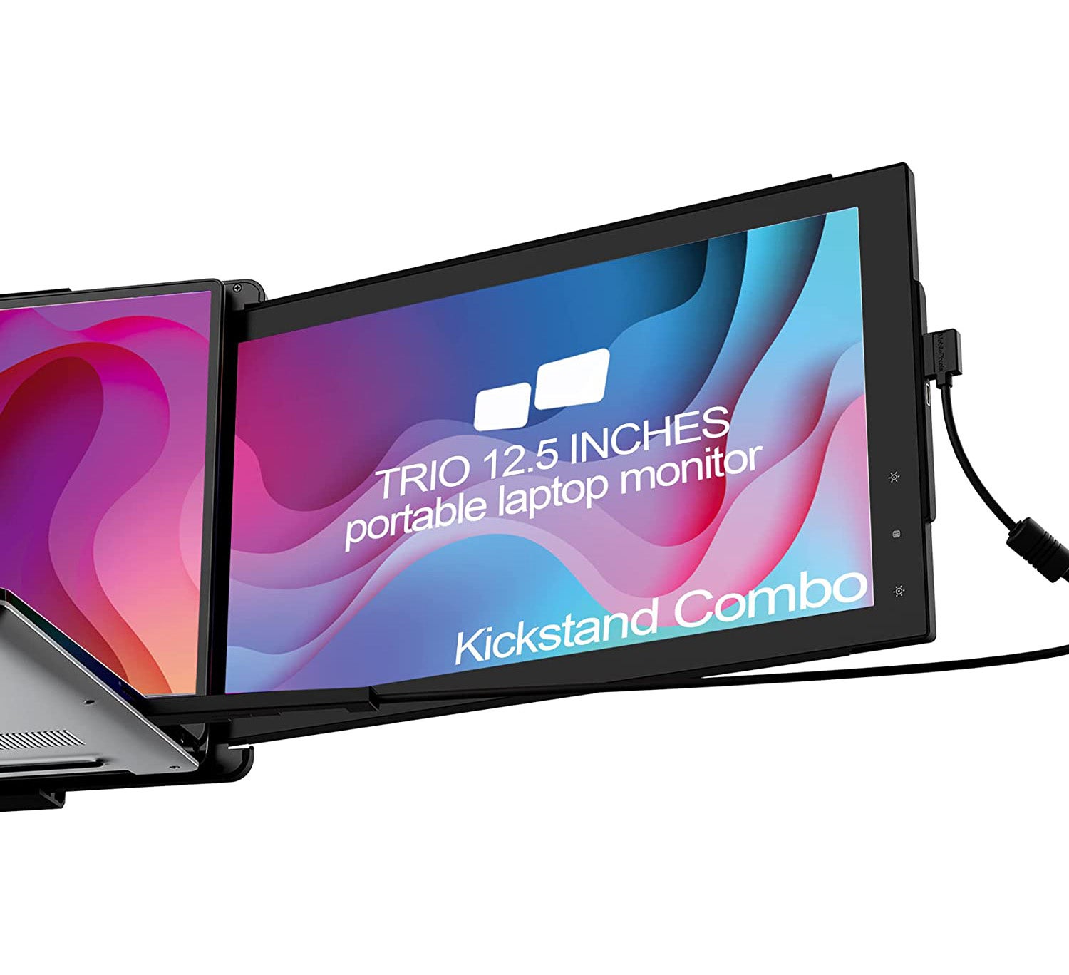 Portable Monitor for Laptops with Kickstand