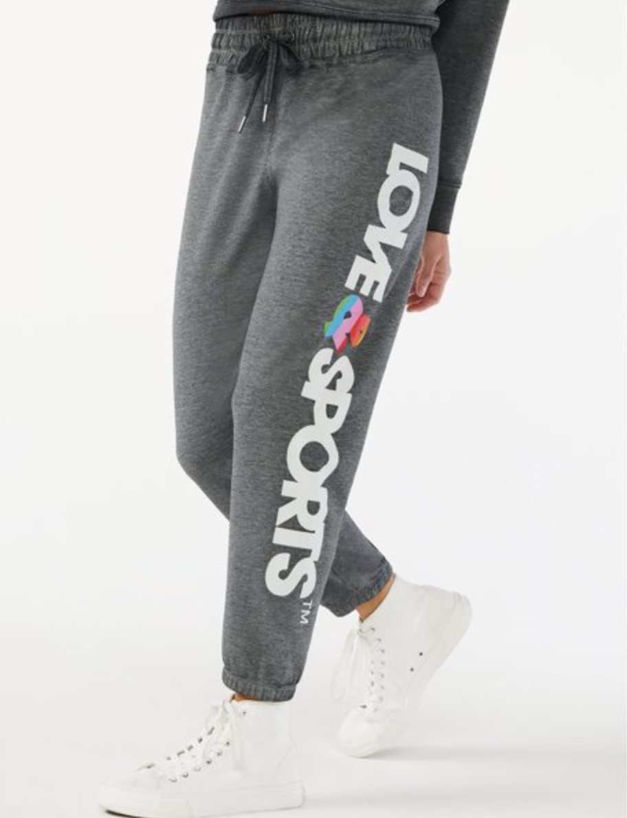 Love & Sports Women's French Terry Cloth Sweatpants