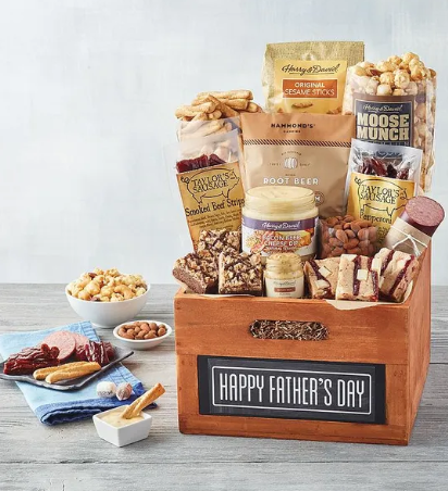 Harry & David Father's Day Chalkboard Gift Crate