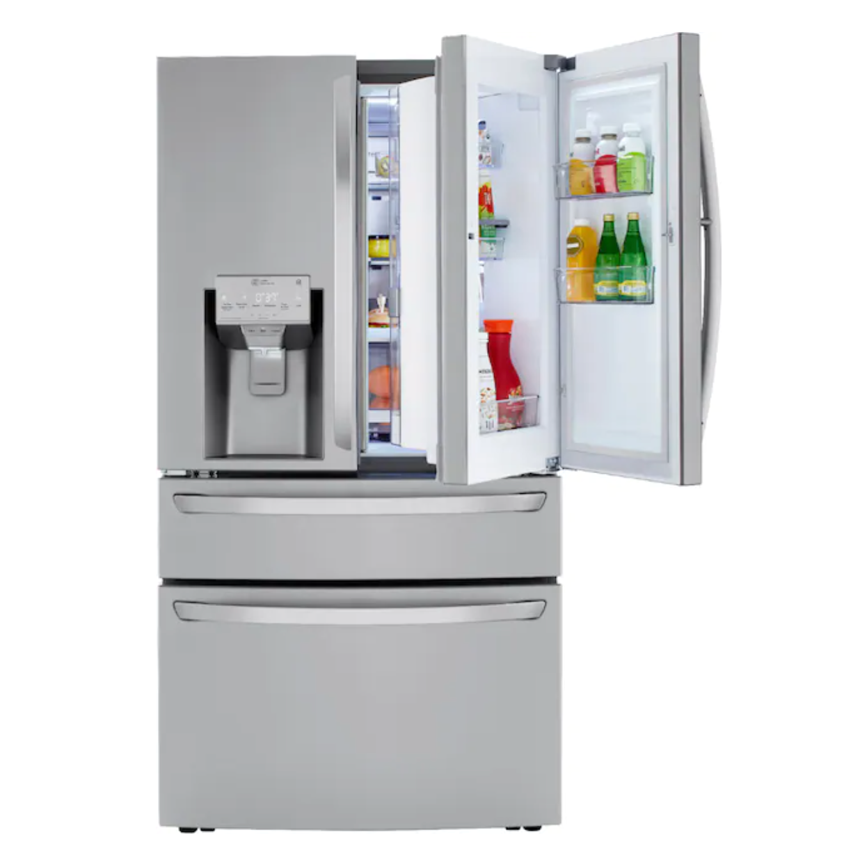 LG 4-Door French Door Counter-Depth Refrigerator