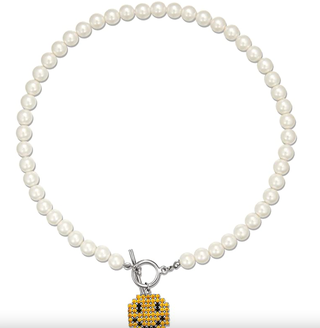 Smiley Face Freshwater Pearls Necklace