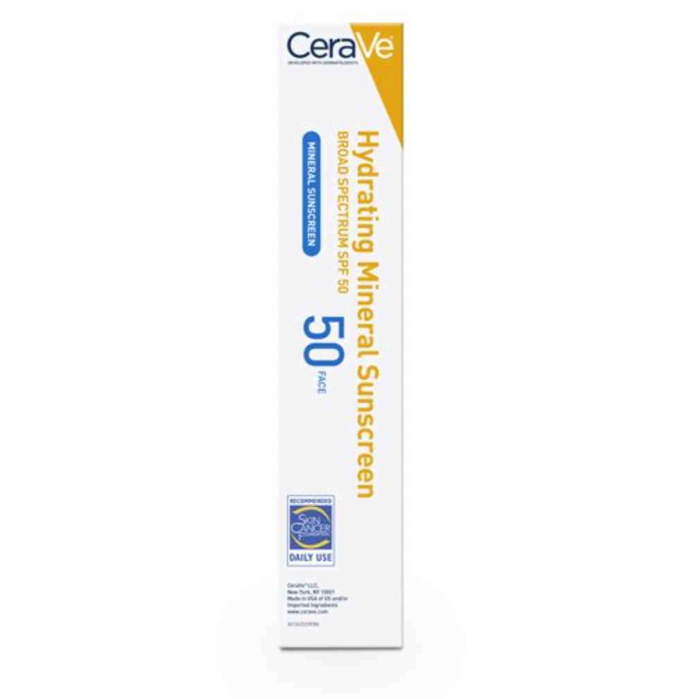 CeraVe Hydrating Face Sunscreen