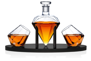 Dragon Glassware Whiskey Decanter