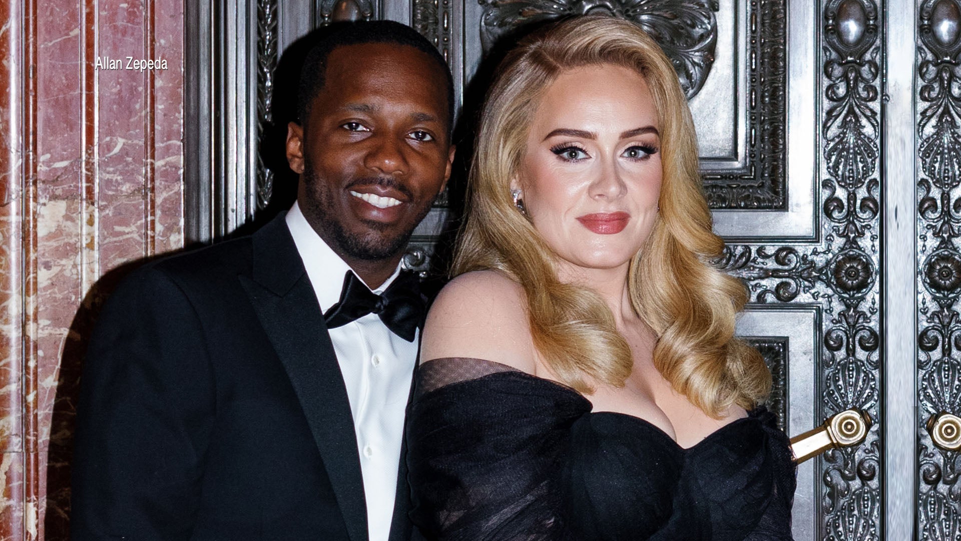 Adele Feeling the Love With Boyfriend Rich Paul at Friends New York Wedding (Source)