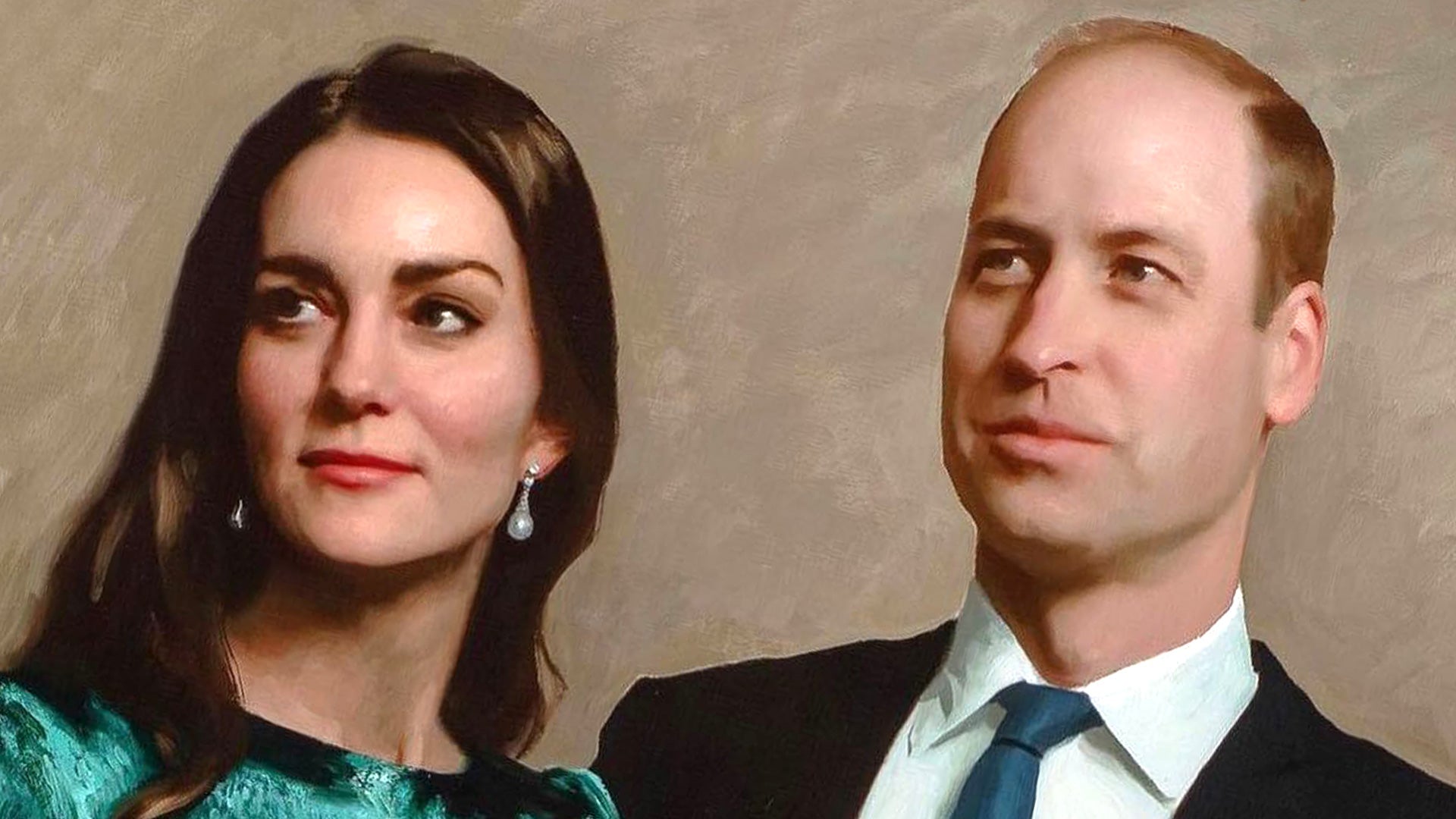 Prince William and Kate Middleton React to Their First Official Joint  Portrait