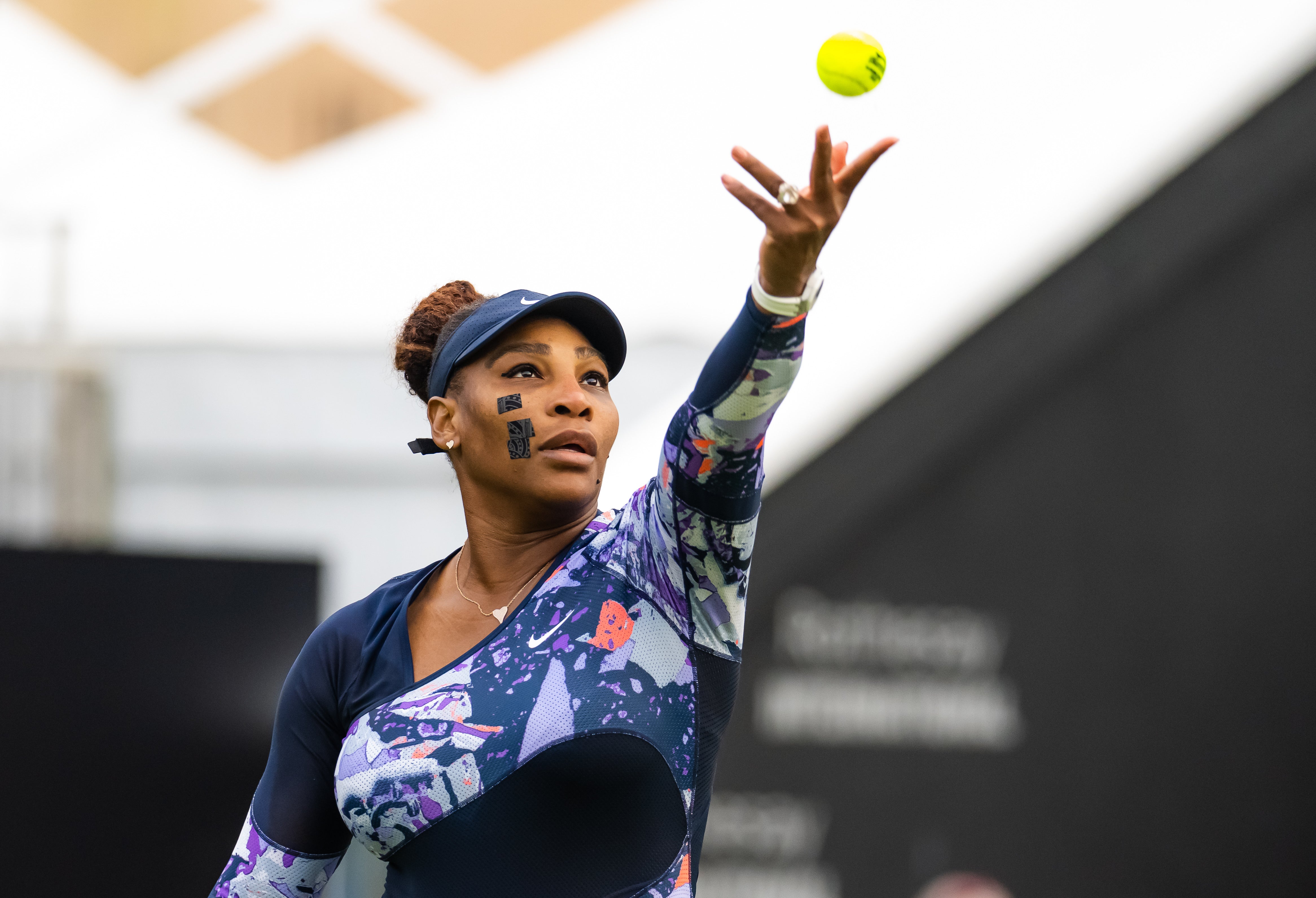 Serena Williams' Daughter Olympia Wears Her Mom's Iconic Beads and  Sparkling Outfit at U.S. Open