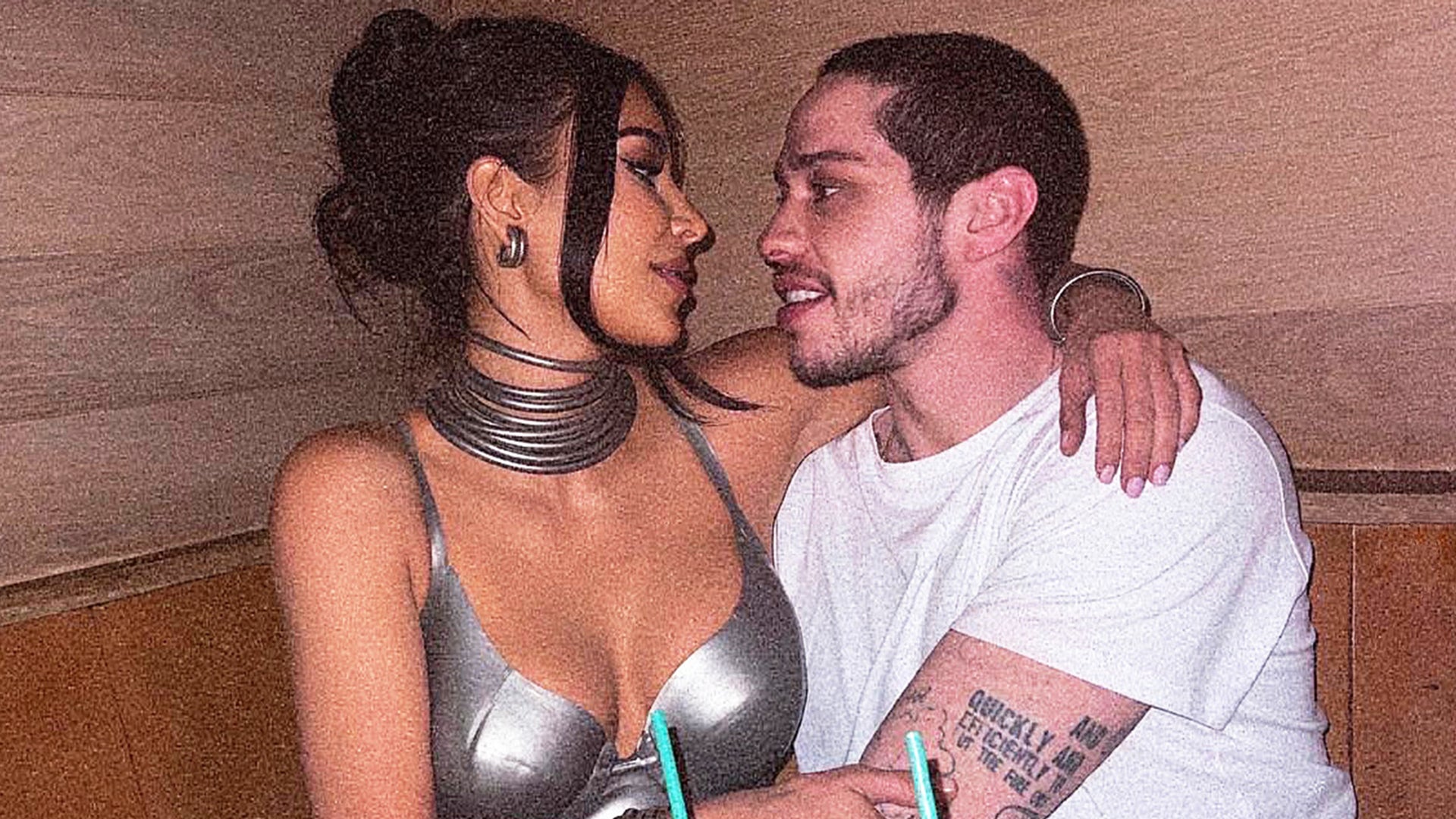 Pool Day: Kim Kardashian and Pete Davidson's Sweetest Moments.