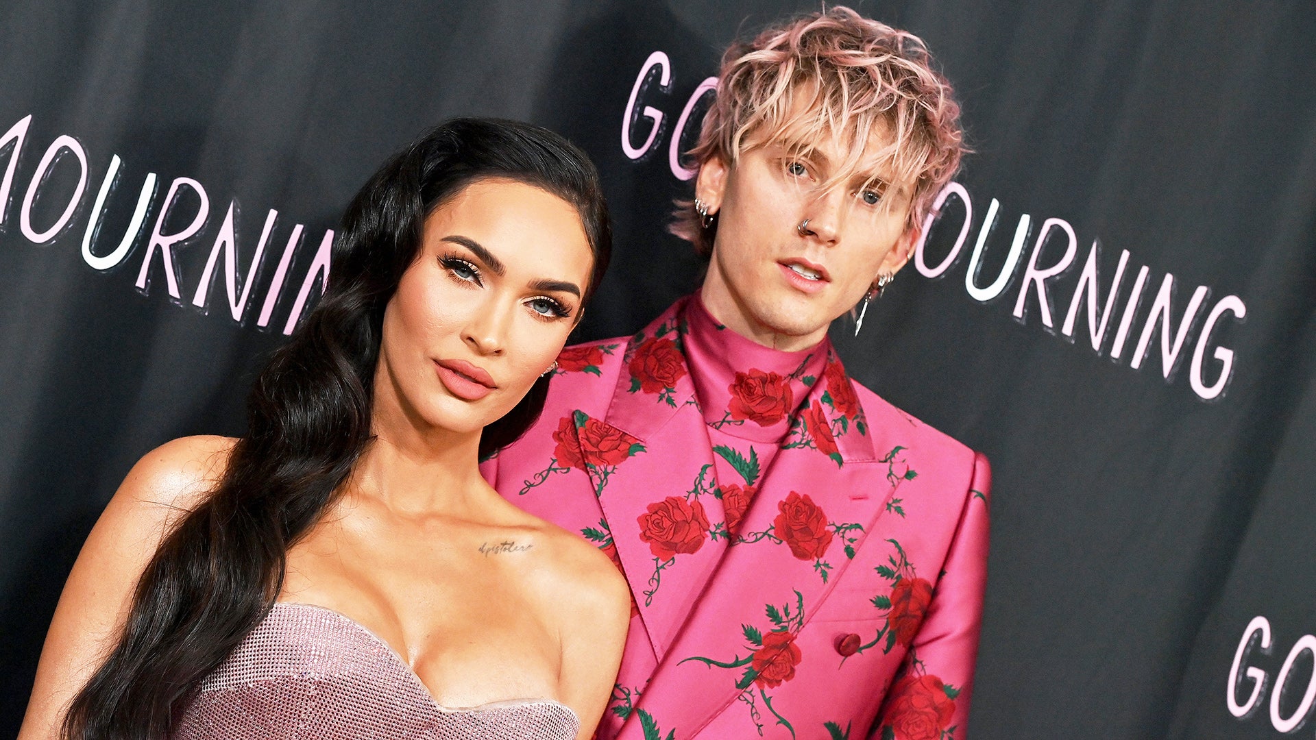 Machine Gun Kelly pulls off messy platinum locks and showcases unique sense  of style at JFK airport