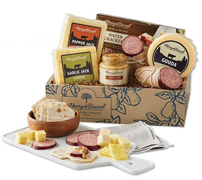 Harry & David Deluxe Meat and Cheese Gift Box