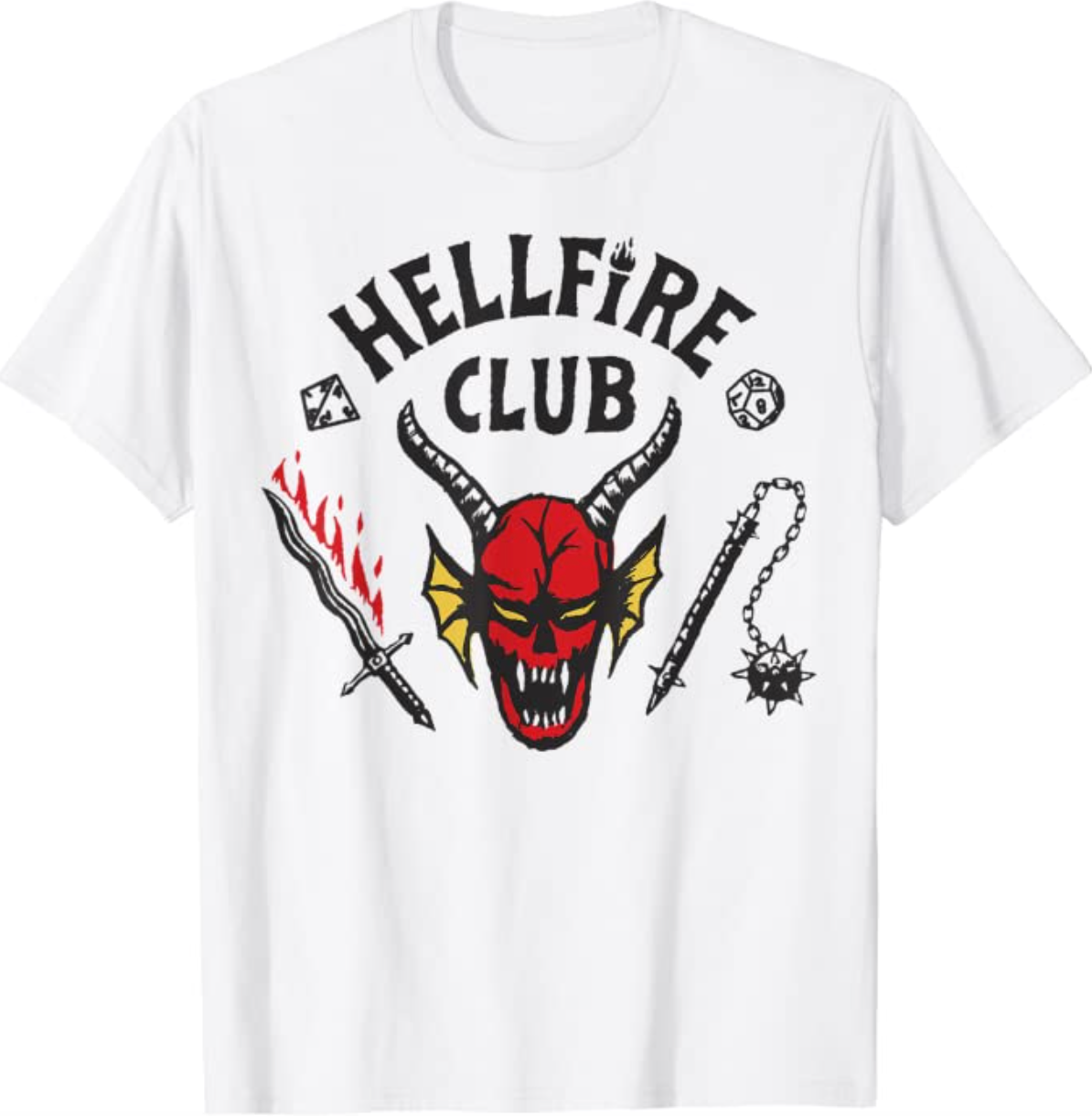Stranger Things 4 Hellfire Club Logo T-Shirt