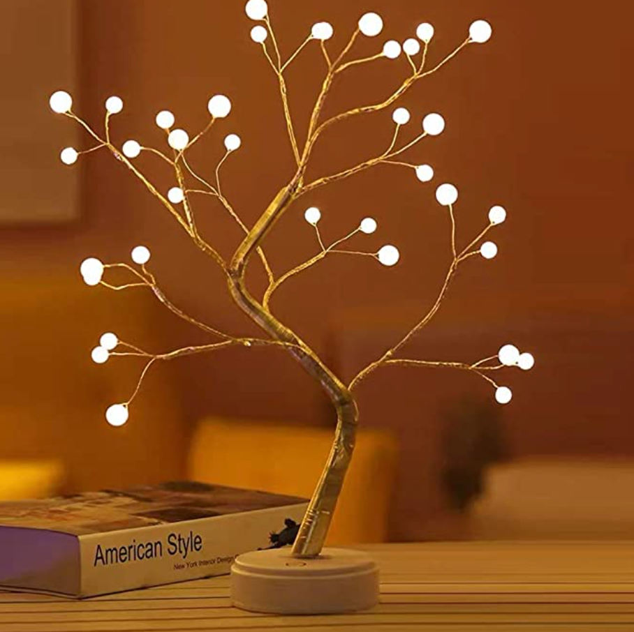 Yiliaw Tabletop Bonsai Tree LED Lamp