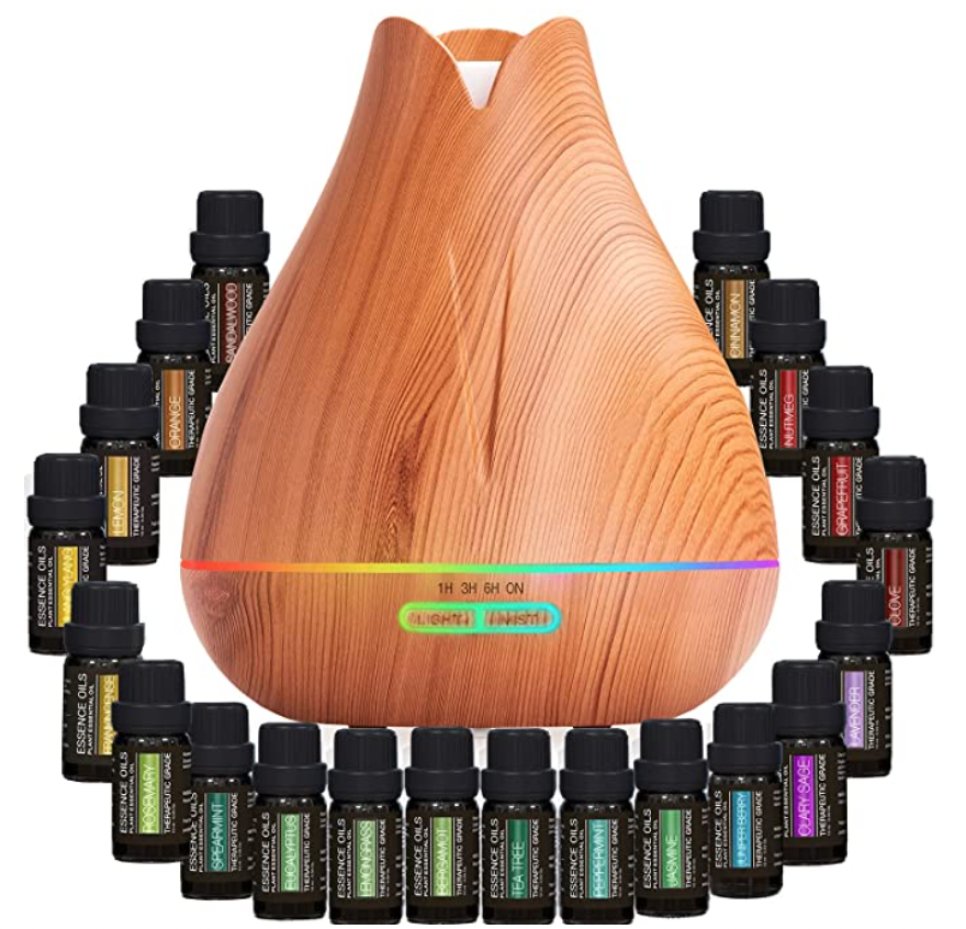 Aromatherapy Essential Oil Diffuser with Oils