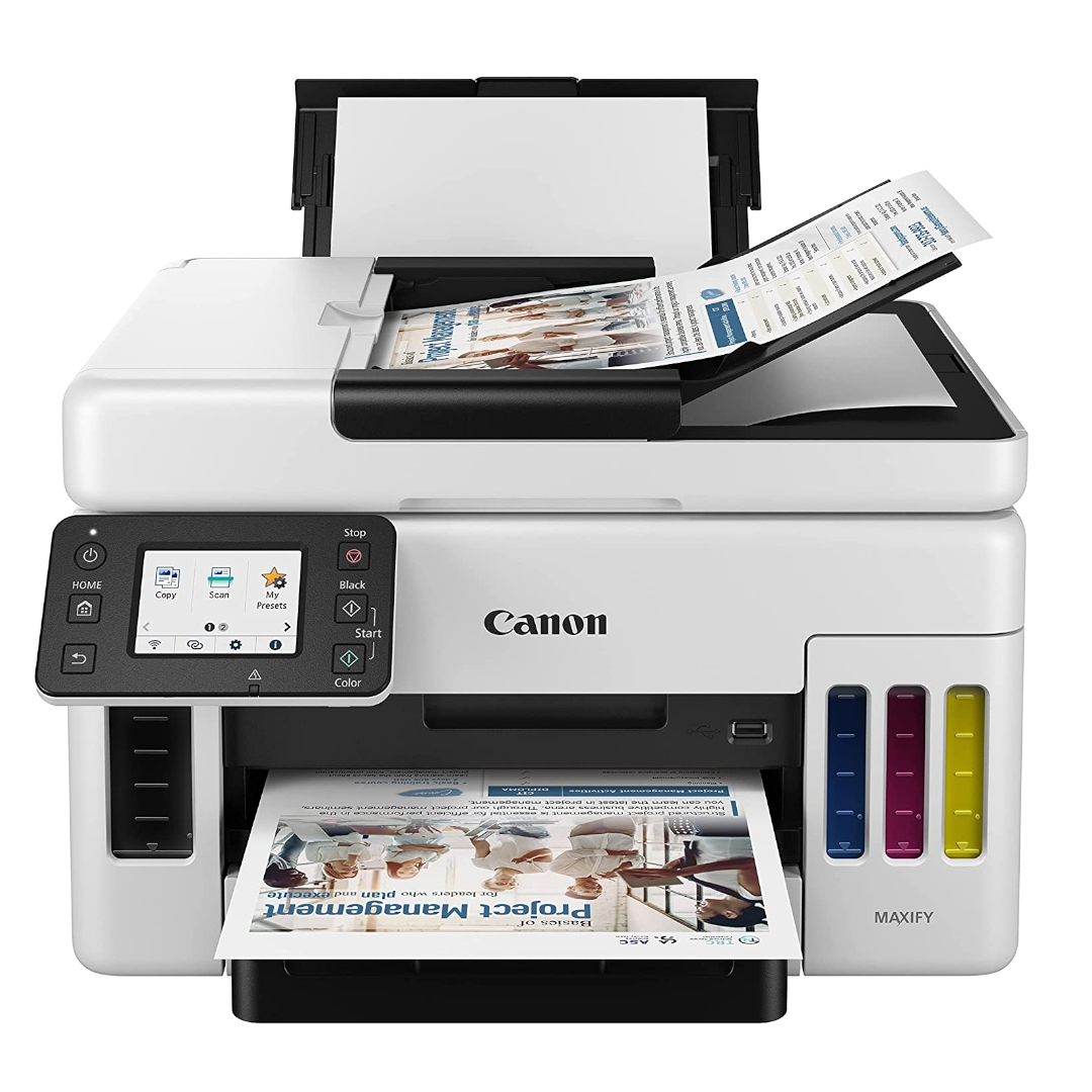 Canon all-in-one wireless Supertank printer for businesses