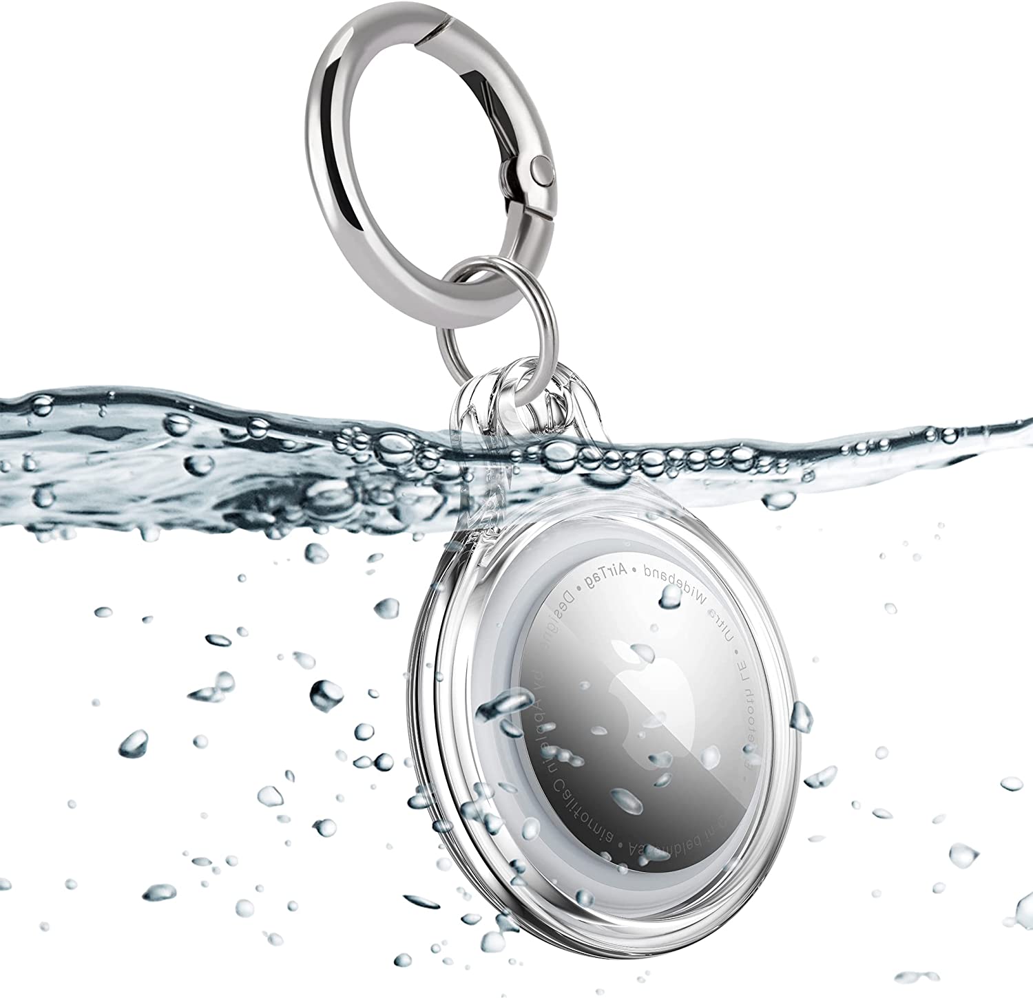 Waterproof Air Tag Keychain Holder Case