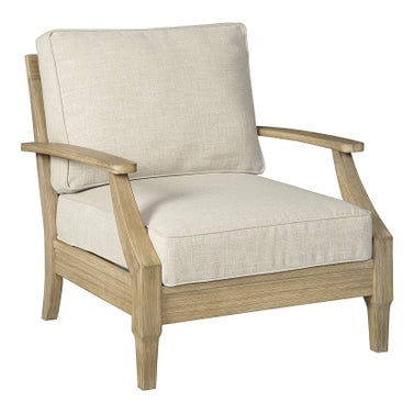 Signature Design by Ashley Clare view Outdoor Eucalyptus Wood Lounge Chair