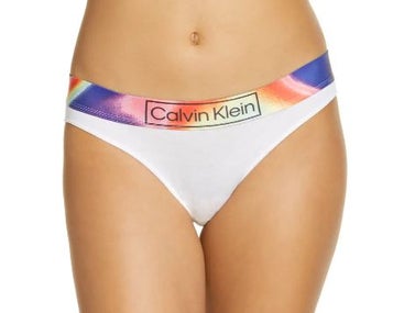 Calvin Klein Tye Dye Logo Bikini Bottoms 