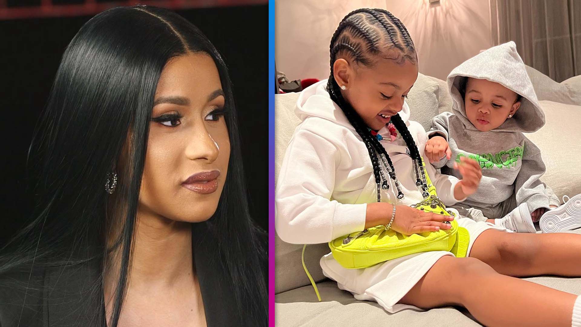 Cardi B on Why She Never Hired a Nanny and Raising Her Kids to Understand Their Privilege | Entertainment Tonight