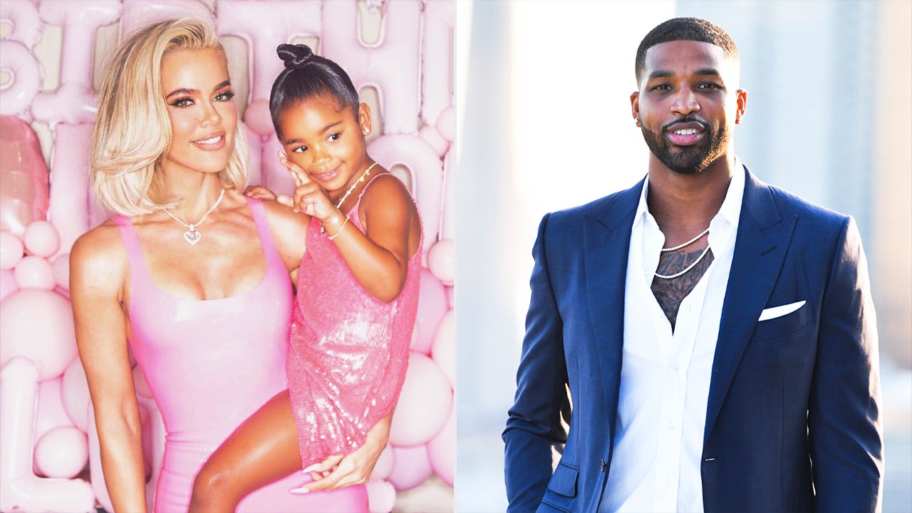 Tristan Thompson cares for daughter True as Khloé heads to Italy