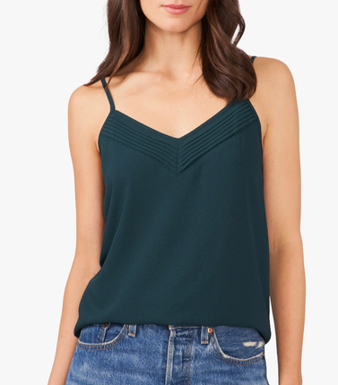 1.State Pintuck V-Neck Camisole