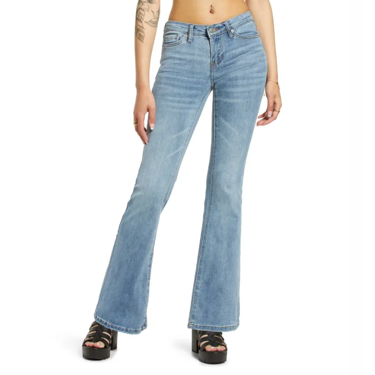 BP. Low Rise Flare Jeans