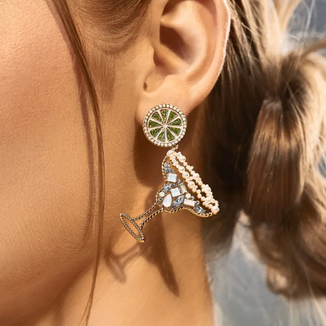Baublebar When Life Gives You Limes Stud Earrings