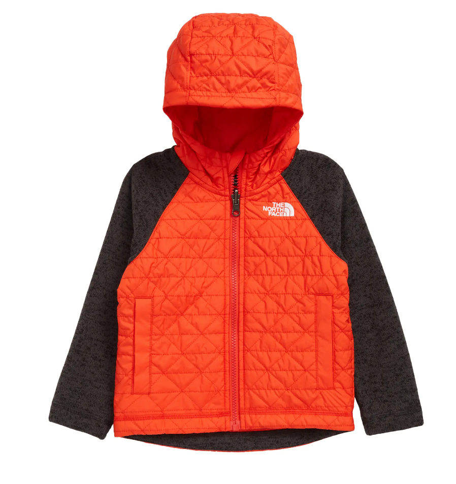Water Repellent Quilted Sweater Fleece Jacket