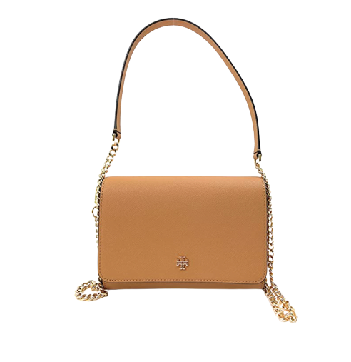 Emerson Chain Wallet Leather Cross Body Bag