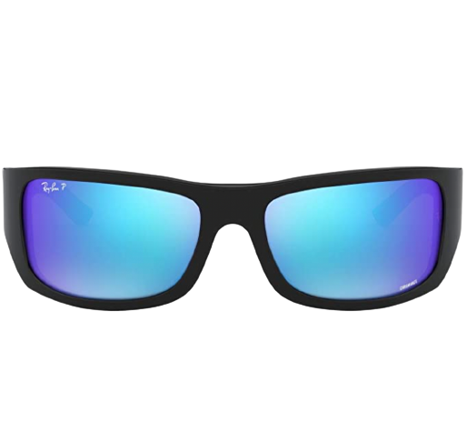 Ray-Ban Men's Rb4283ch Chromance Rectangular Sunglasses