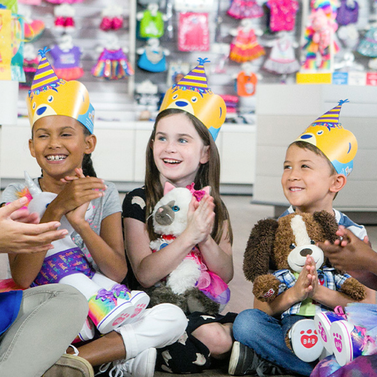 Custom Party Packages at Build-A-Bear