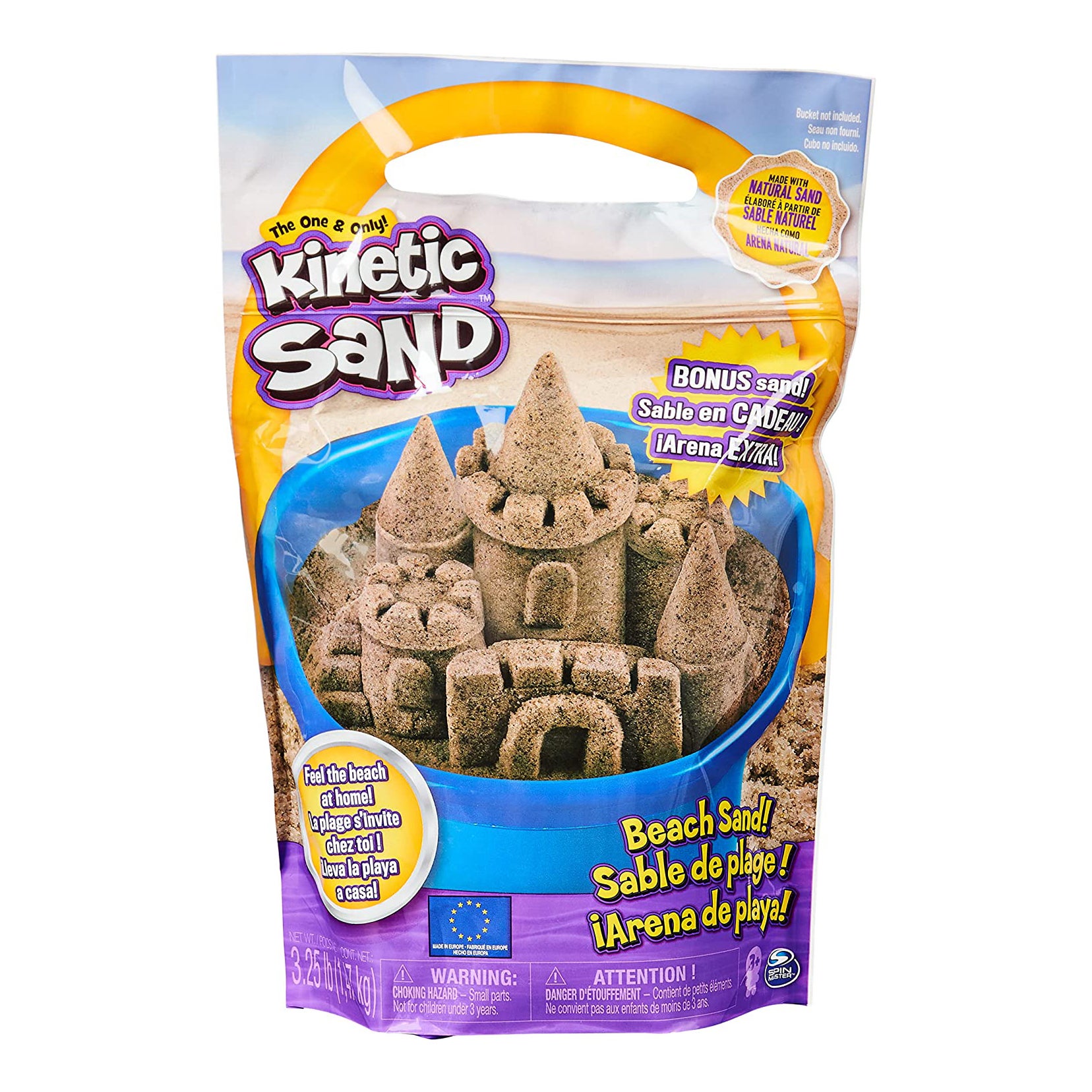 Kinetic Sand, The Original Moldable Play Sand