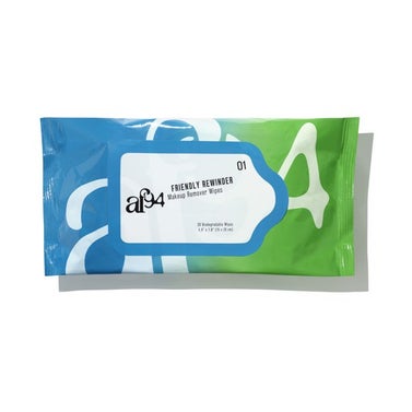 Friendly Reminder Biodegradable Makeup Remover Wipes