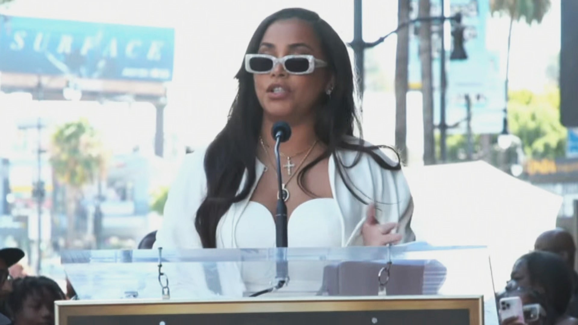 WATCH] Lauren London During Nipsey Hussle's Hollywood Walk of Fame  Ceremony: “Nip Will Forever Live In Our Hearts” - The Source