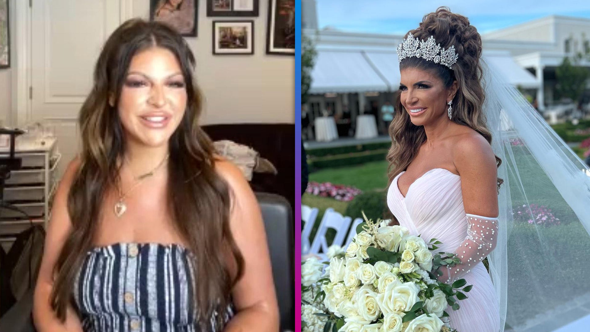 Teresa Giudice's $9,500 Wedding Hair: All Your Questions Answered |  Entertainment Tonight