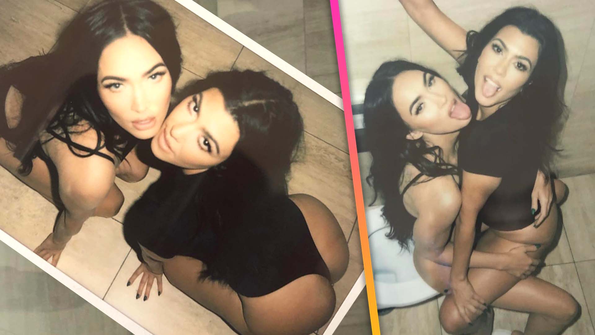 Megan Fox Shares Sexy Pics of Her and Kourtney Kardashian Should We Start an OnlyFans? Entertainment Tonight photo