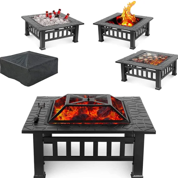 Porterville Iron Outdoor Fire Pit