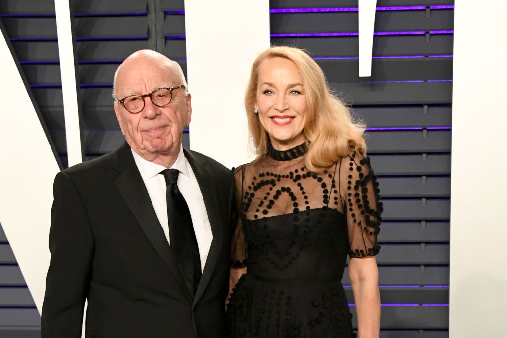 Rupert Murdoch and Jerry Hall Finalize Divorce.