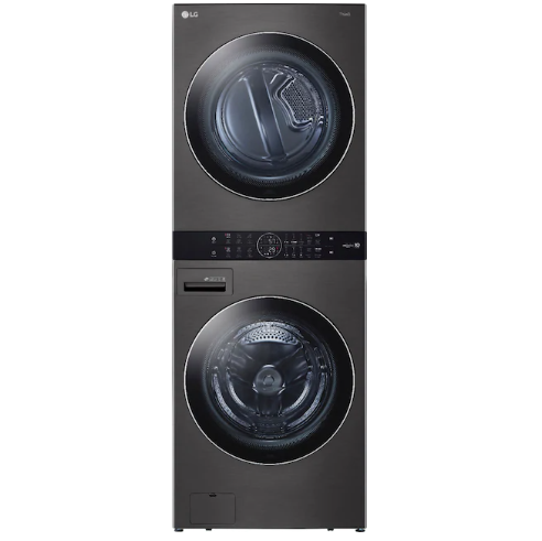 LG 4.5 Cu. Ft. HE Smart Front Load Washer and 7.4 Cu. Ft. Electric Dryer 