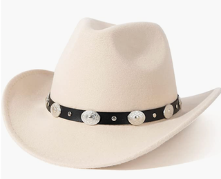 Lisianthus Men & Women's Felt Wide Brim Western Cowboy Hat
