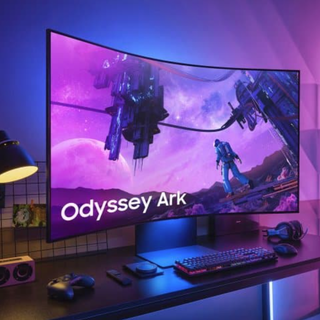 Samsung Odyssey Ark 4K UHD извит игрален екран