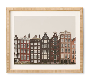 Deny Designs Amsterdam Framed Art Print
