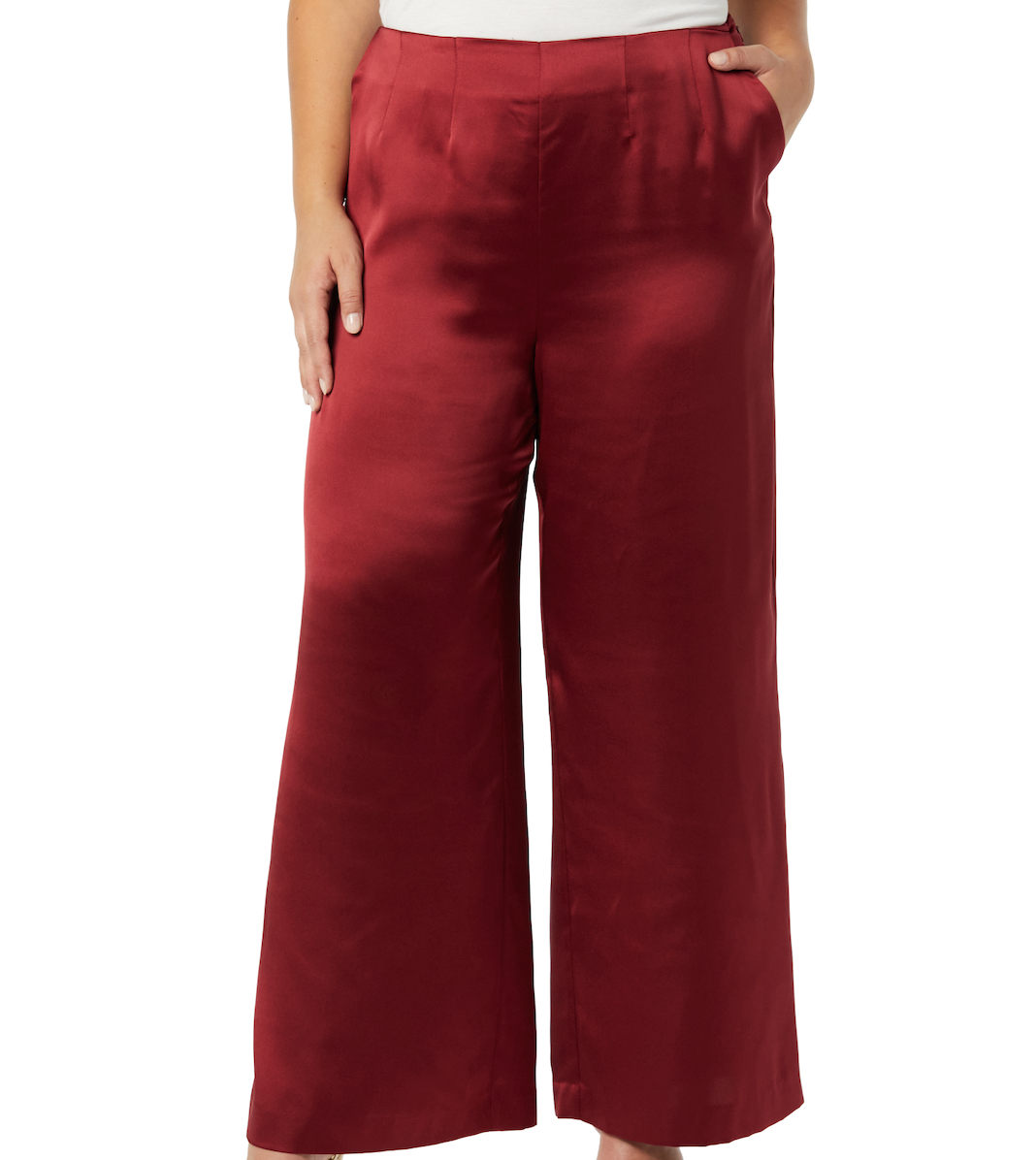 Satin Wide Leg Pant Inspired by Jeanette's Winning Look