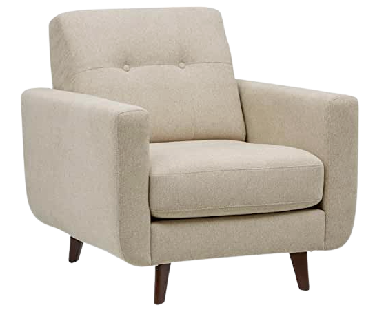Rivet Sloane Mid-Century Modern Living Room Armchair