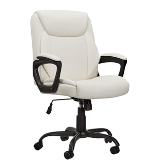 Amazon Basics Classic Puresoft Padded Mid-Back Desk Chair