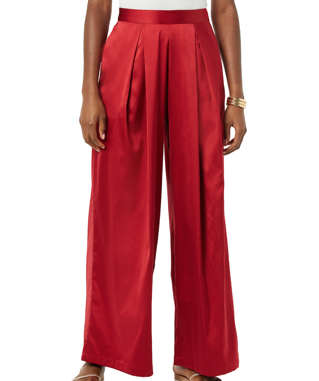 Pleated Wide Leg Pant Inspired by Jeanette's Winning Look