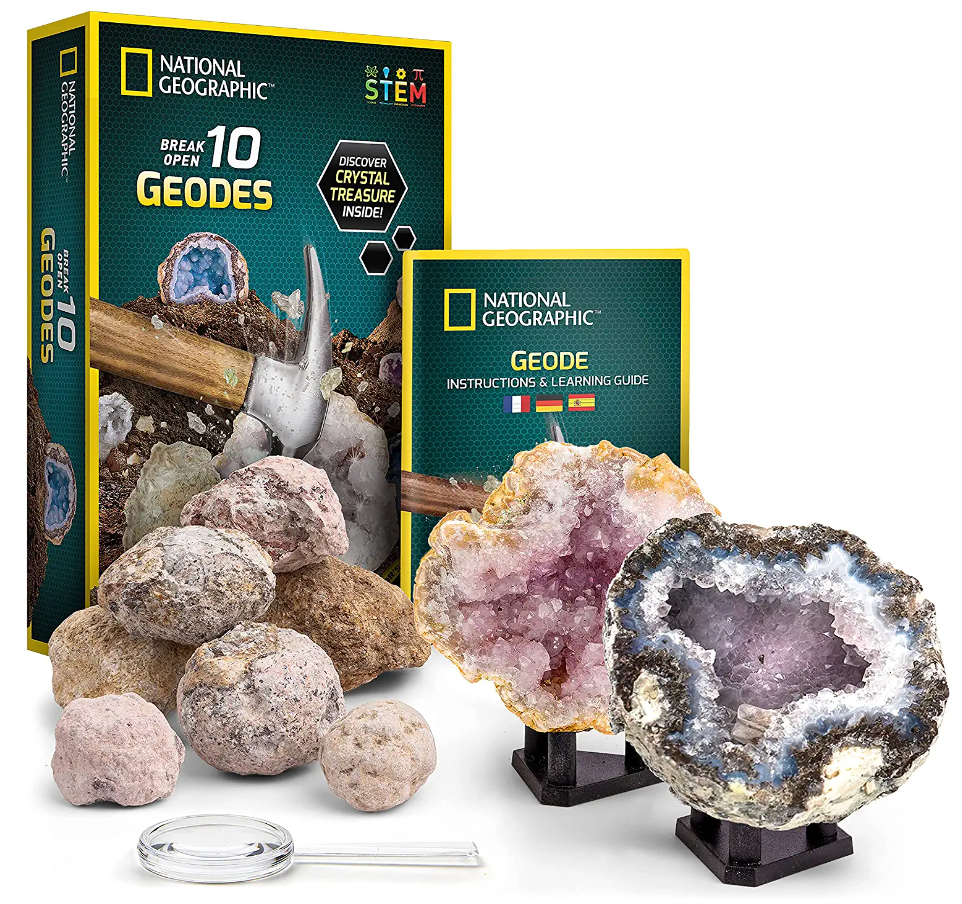 NATIONAL GEOGRAPHIC Break Open 10 Premium Geodes